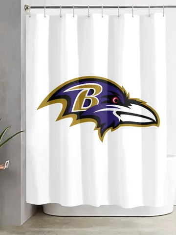 Baltimore Ravens Shower Curtain $48.00