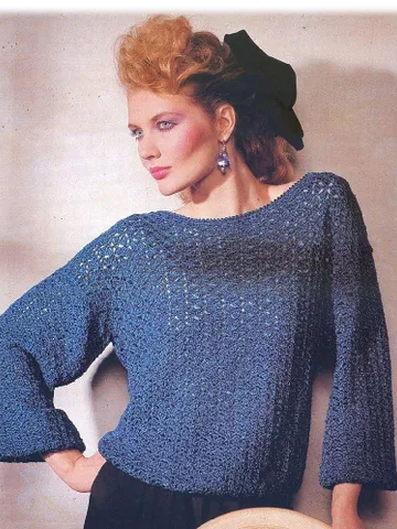 Sweater pattern, summer sweater pattern lace sweater crochet pattern pdf instant download $6.68