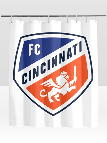FC Cincinnati Shower Curtain $48.00
