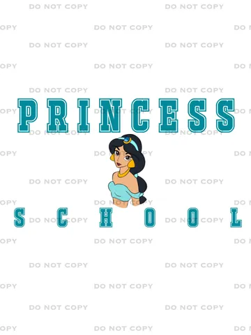 All princess png clipart, Jasmine PNG, Mermaid sublimation design, Princess school clipart $2.00