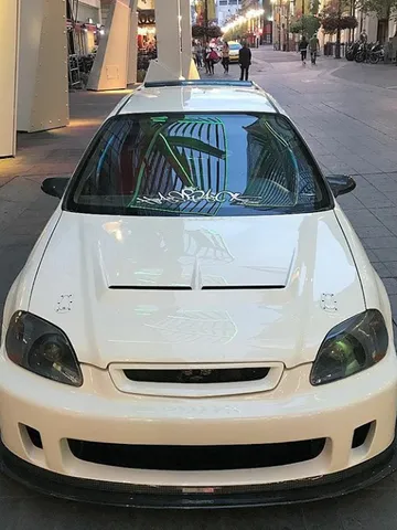 Front Bumper ABS Walker style for Honda Civic Ek 96-98 ( Bys Spoon ) Ek9 $370.00
