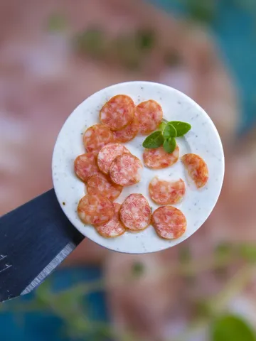 TUTORIAL Miniature salami cane with polymer clay $11.00