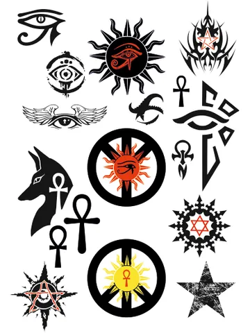 Eye of Horus svg, Esoteric Svg, Black Ankh, Anubis svg, Eye of RA, Ankh Symbol SVG $1.45