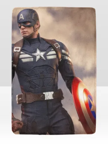 Captain America Blanket Lightweight Soft Microfiber Fleece $54.00
