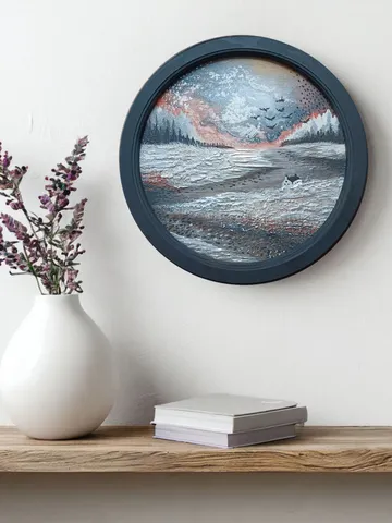 round painting $85.00