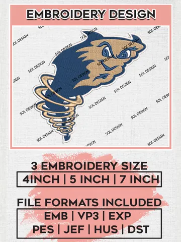 MiLB Tri-City Dust Devils Embroidery Design Files, MiLB Tri-City Dust Devils Logo, Minor League Baseball Logo Embroidery Designs, MiLB embroidery designs, Machine embroidery designs, Digital Download $6.99