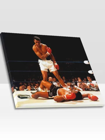 Muhammad Ali Frame Canvas Print, Wall Art Home Decor $24.00