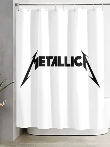 Metallica Shower Curtain $48.00