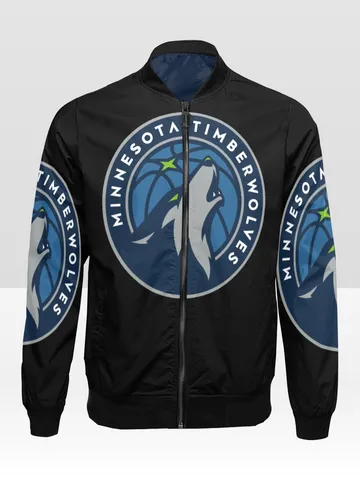 Minnesota Timberwolves Bomber Jacket $79.97