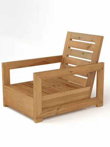 Modern Outdoor Chair Plans, PDF, DIY $7.95
