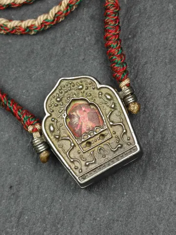 Tibetan Gau Box Amulet,Mini Ghau Shrine,Portable Tibetan Buddhist Altar Necklace with Offerings,Protective Charm,Spiritual Gift,11 Types $49.99