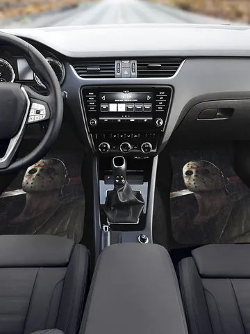 Jason Friday the 13th Front Car Floor Mats Set of 2 $69.97