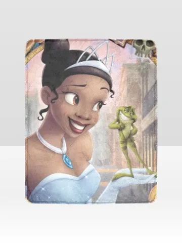 Princess and the Frog Blanket Lightweight Soft Microfiber Fleece $54.00
