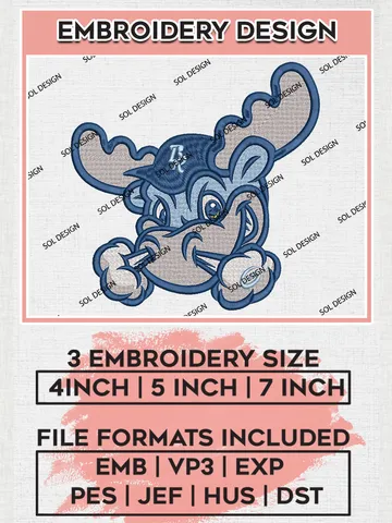 MiLB Wilmington Blue Rocks Embroidery Design Files, MiLB Wilmington Blue Rocks Logo, Minor League Baseball Logo Embroidery Designs, MiLB embroidery designs, Machine embroidery designs, Digital Download $6.99