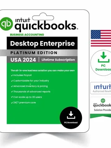 Intit QuickBooks Desktop Enterprise 2024 Lifetime License key