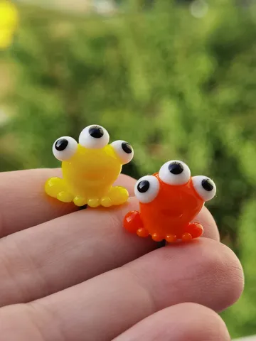 Tiny monster miniature, glass monster figurine, monster sculpture for terrarium decoration or fairy garden decor $16.52