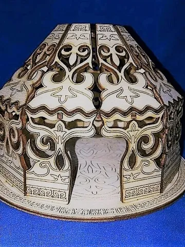 Digital Template Cnc Router Files Yurt Cnc for Wood Laser Cut Pattern $6.50
