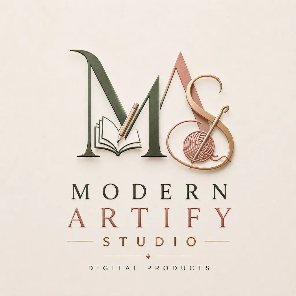 Logo ModernArtifyStudio